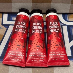 NEW B&BW (3) Black Cherry Merlot 1 fl oz Hand Creams